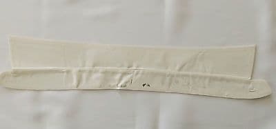 CC41 shirt collar 15 vintage 1940s war UTILITY clothes WW2 white CLIMAX STAR